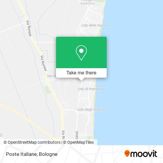 Poste Italiane map