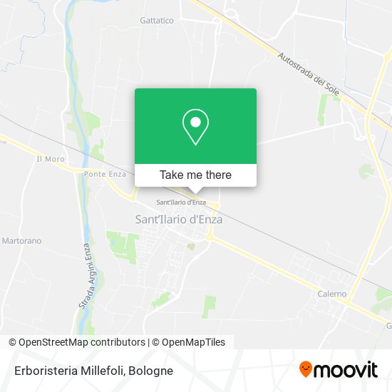 Erboristeria Millefoli map