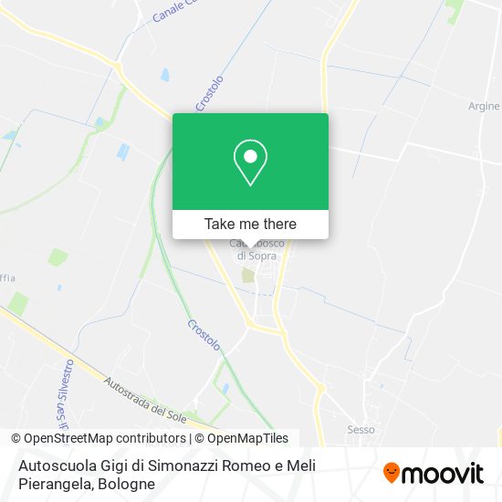 Autoscuola Gigi di Simonazzi Romeo e Meli Pierangela map