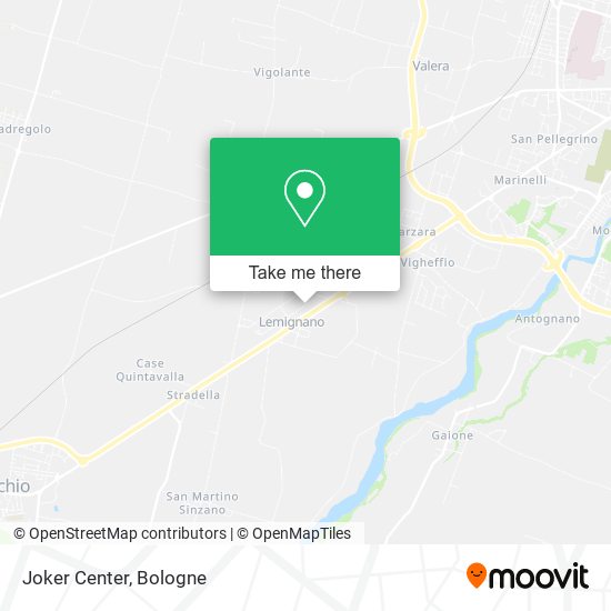 Joker Center map