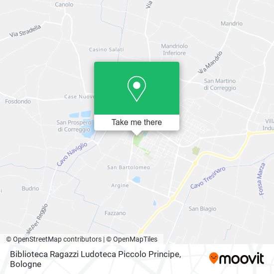 Biblioteca Ragazzi Ludoteca Piccolo Principe map