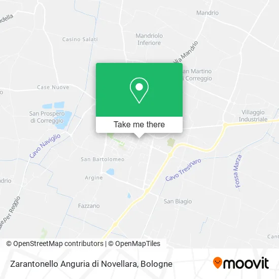 Zarantonello Anguria di Novellara map
