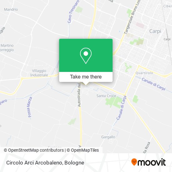 Circolo Arci Arcobaleno map