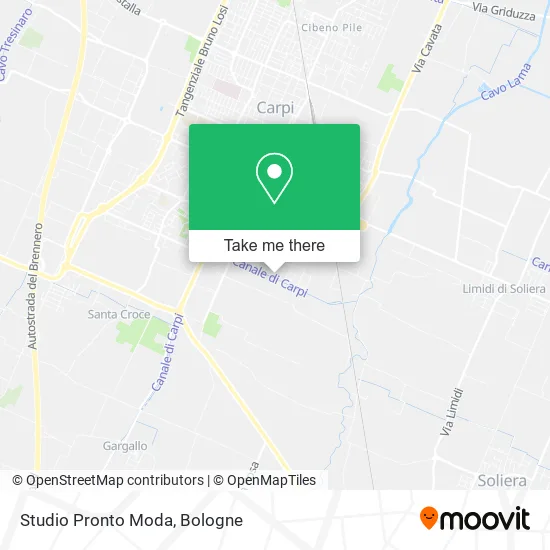 Studio Pronto Moda map