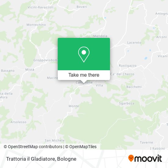 Trattoria il Gladiatore map