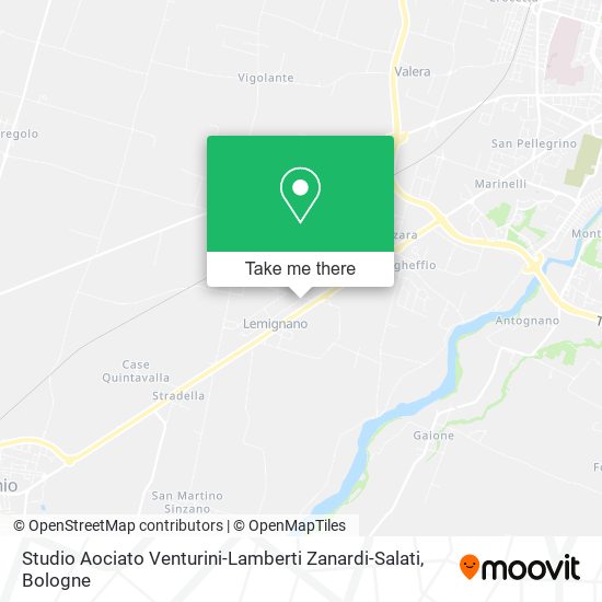 Studio Aociato Venturini-Lamberti Zanardi-Salati map