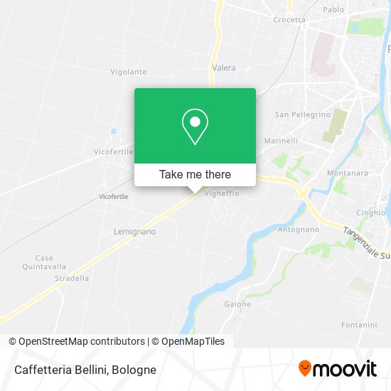 Caffetteria Bellini map
