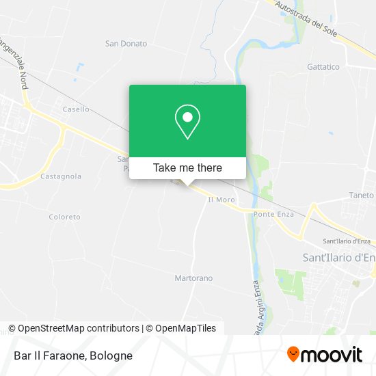 Bar Il Faraone map
