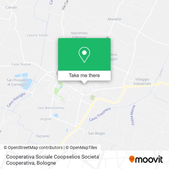 Cooperativa Sociale Coopselios Societa' Cooperativa map