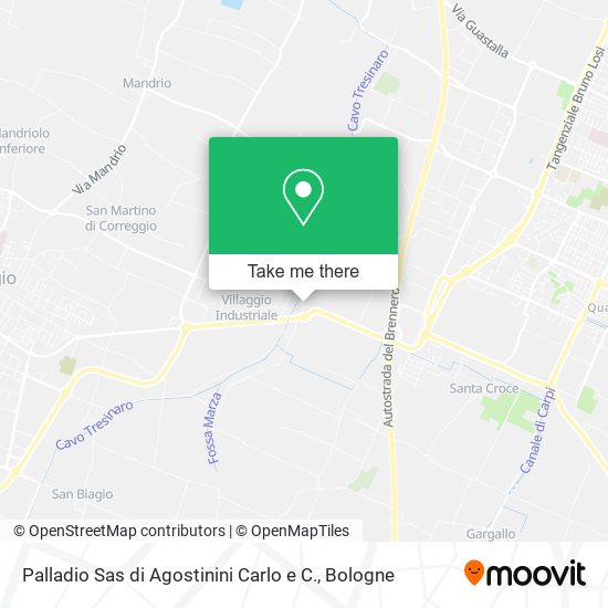 Palladio Sas di Agostinini Carlo e C. map