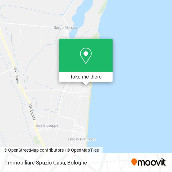 Immobiliare Spazio Casa map