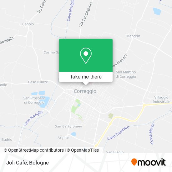 Jolì Café map