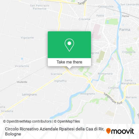 Circolo Ricreativo Aziendale Rpaitesi della Caa di Rir map
