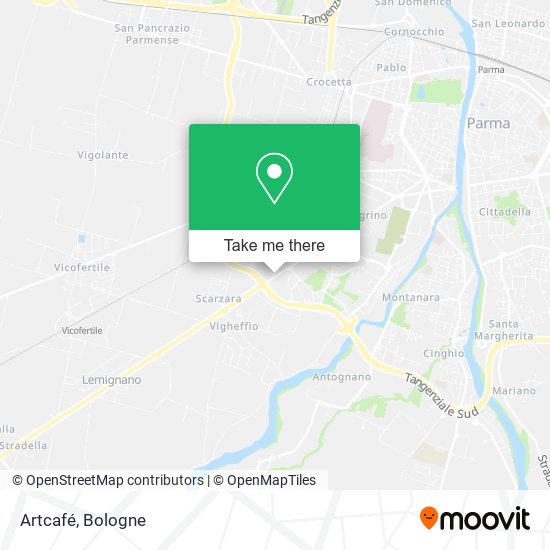 Artcafé map