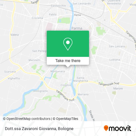 Dott.ssa Zavaroni Giovanna map