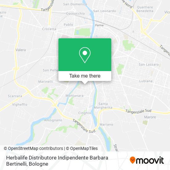 Herbalife Distributore Indipendente Barbara Bertinelli map