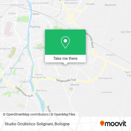 Studio Oculistico Solignani map