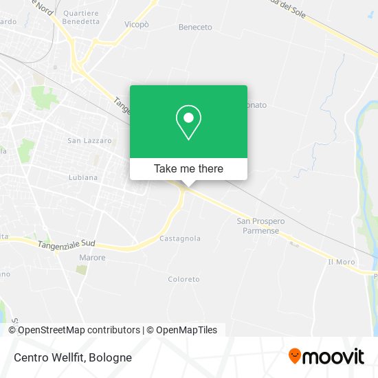 Centro Wellfit map