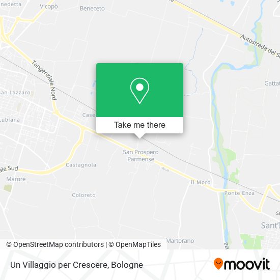 Un Villaggio per Crescere map