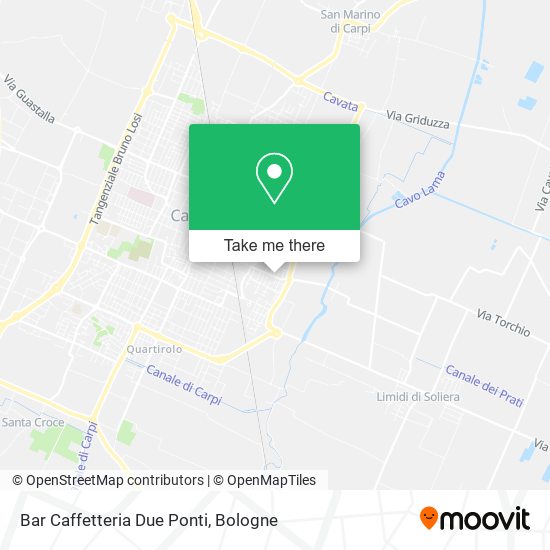 Bar Caffetteria Due Ponti map