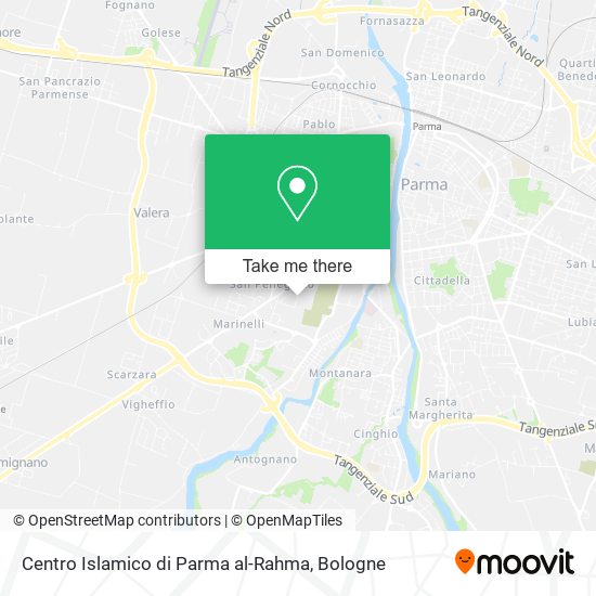 Centro Islamico di Parma al-Rahma map