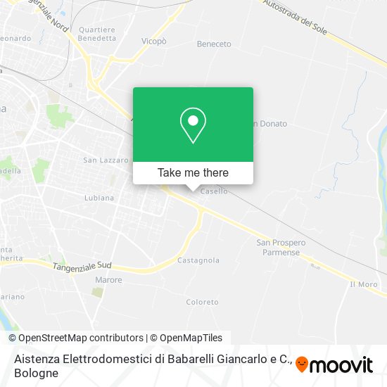 Aistenza Elettrodomestici di Babarelli Giancarlo e C. map