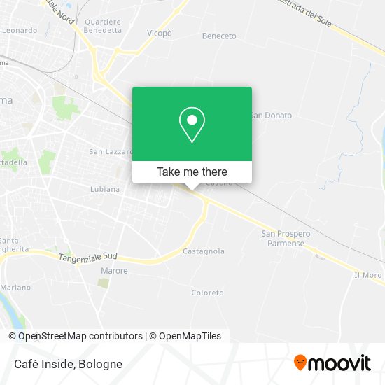 Cafè Inside map