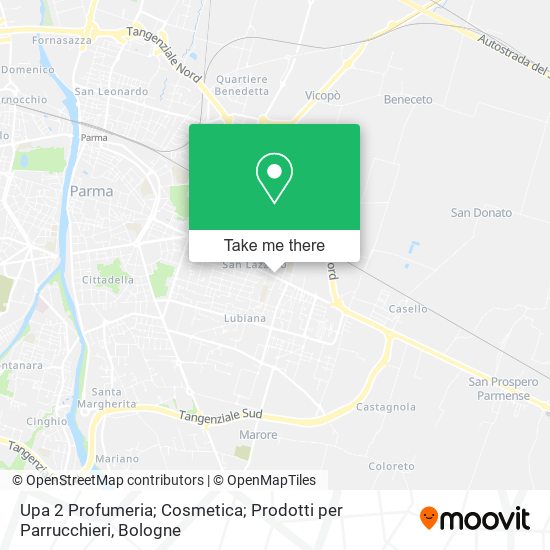 Upa 2 Profumeria; Cosmetica; Prodotti per Parrucchieri map