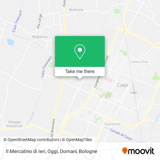 Il Mercatino di Ieri, Oggi, Domani map