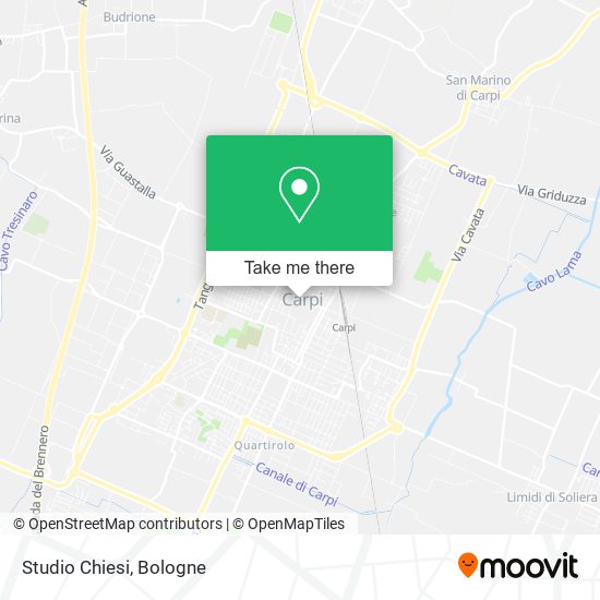 Studio Chiesi map