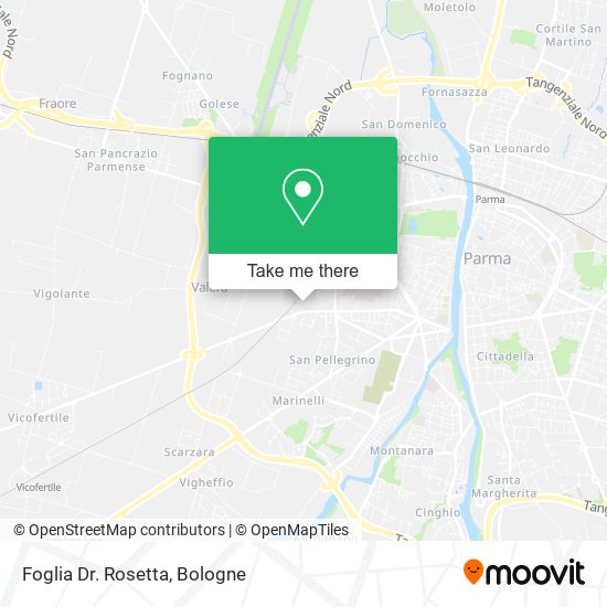 Foglia Dr. Rosetta map