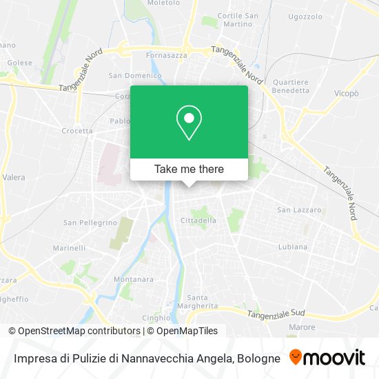 Impresa di Pulizie di Nannavecchia Angela map