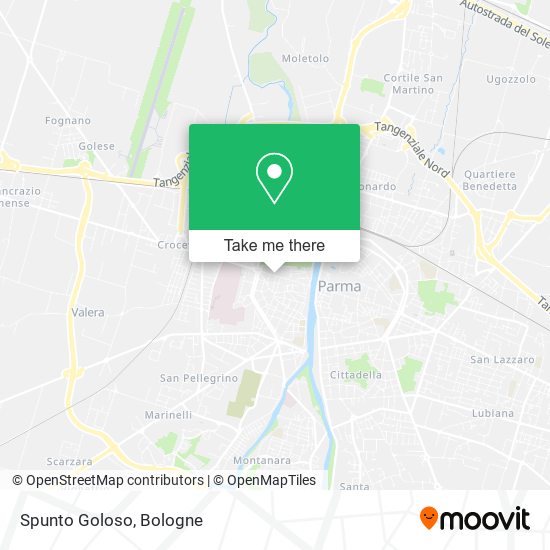 Spunto Goloso map