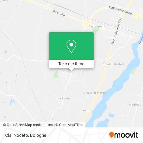 Cisl Noceto map
