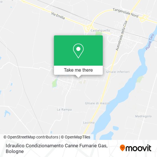 Idraulico Condizionamento Canne Fumarie Gas map
