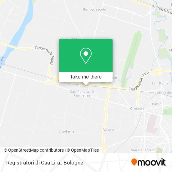 Registratori di Caa Lira. map