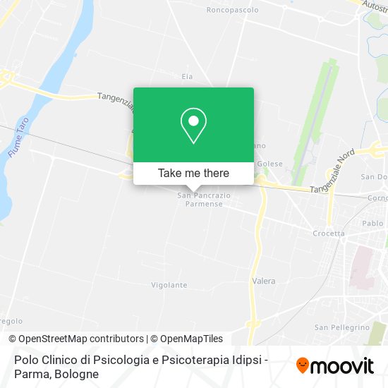 Polo Clinico di Psicologia e Psicoterapia Idipsi - Parma map