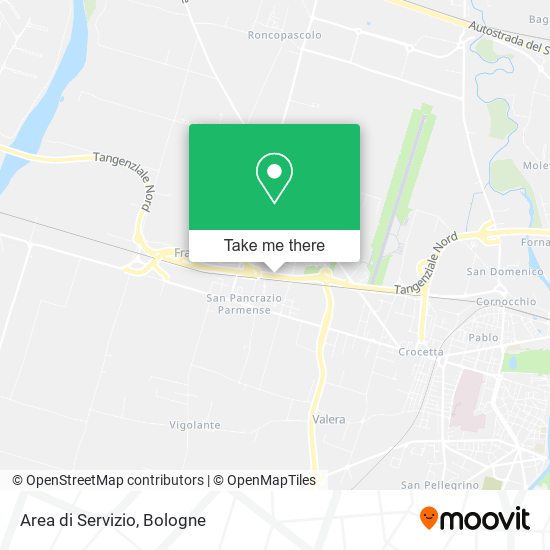 Area di Servizio map