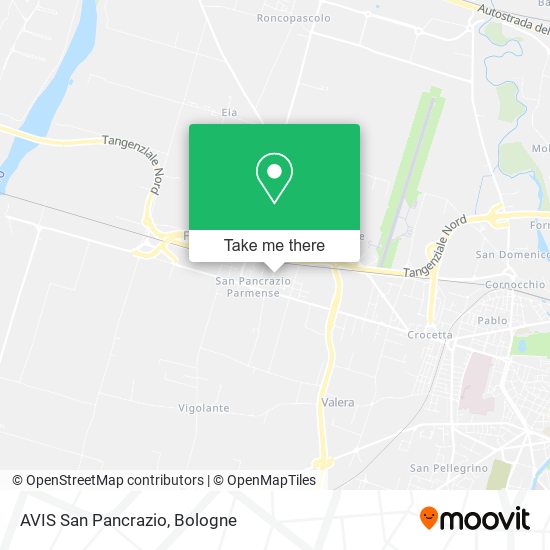 AVIS San Pancrazio map