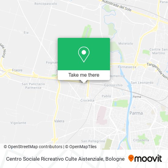Centro Sociale Ricreativo Culte Aistenziale map