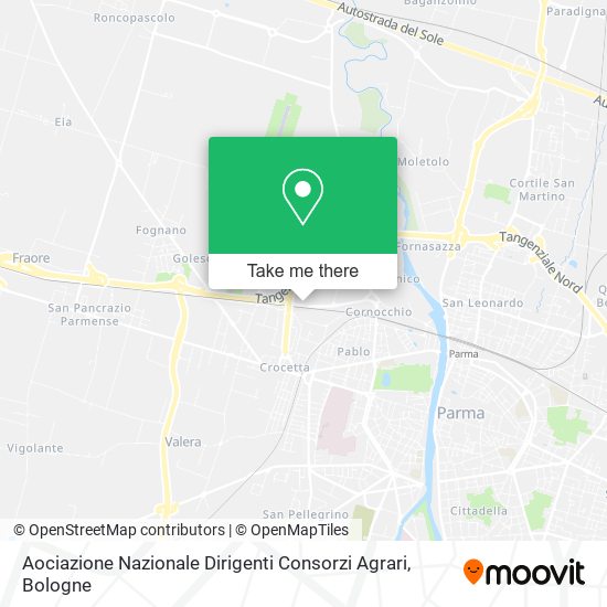 Aociazione Nazionale Dirigenti Consorzi Agrari map