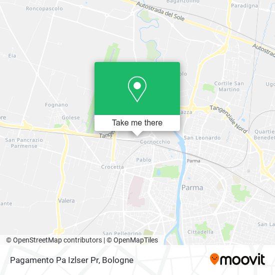 Pagamento Pa Izlser Pr map