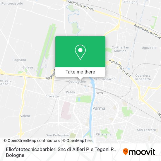 Eliofototecnicabarbieri Snc di Alfieri P. e Tegoni R. map