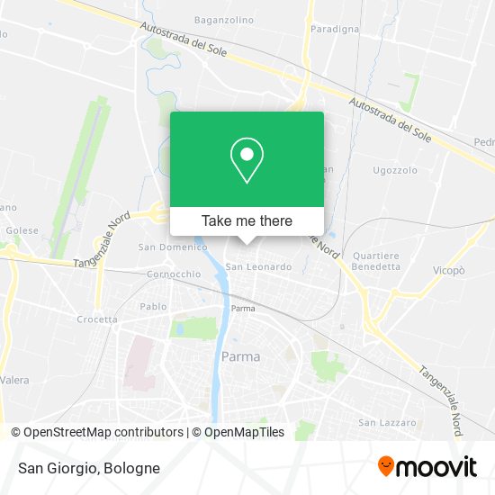 San Giorgio map