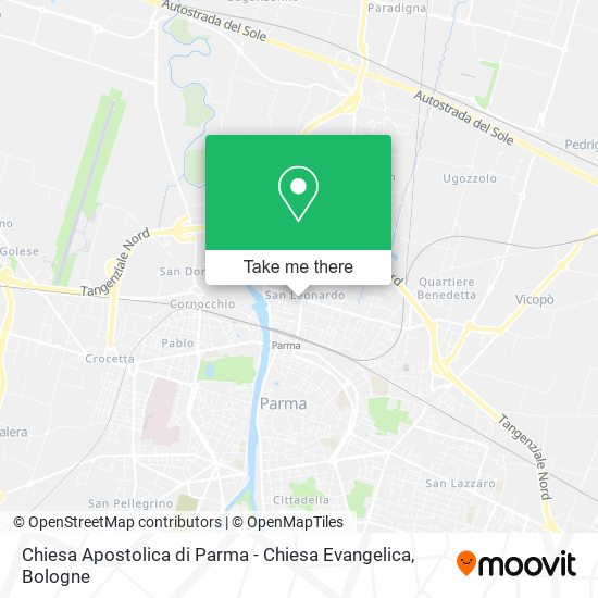 Chiesa Apostolica di Parma - Chiesa Evangelica map