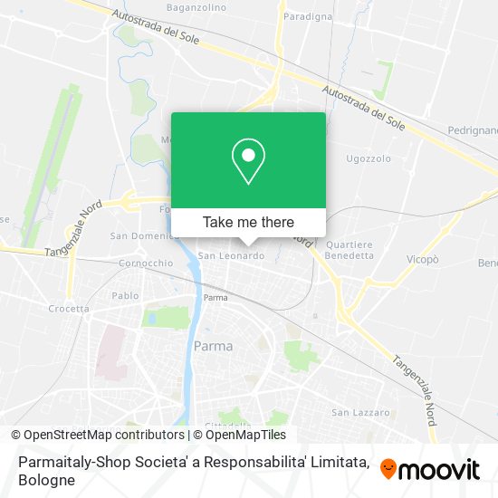 Parmaitaly-Shop Societa' a Responsabilita' Limitata map
