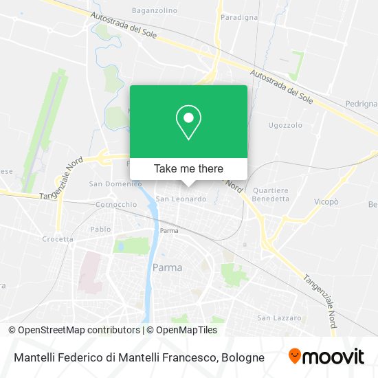 Mantelli Federico di Mantelli Francesco map