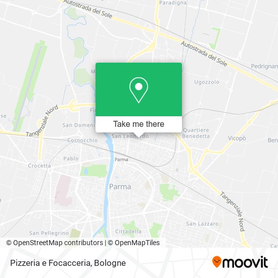 Pizzeria e Focacceria map