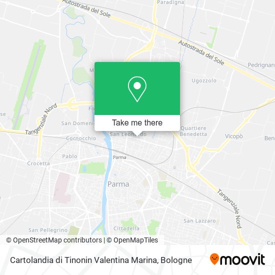 Cartolandia di Tinonin Valentina Marina map