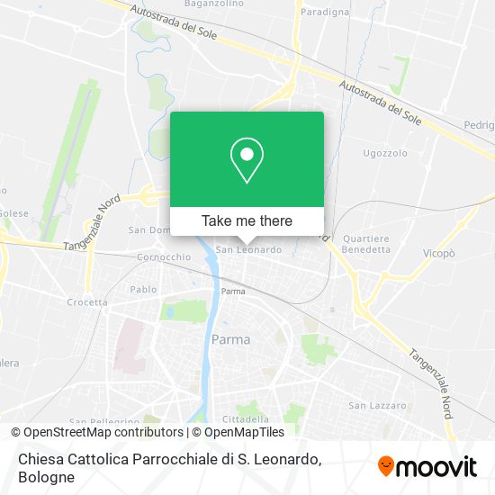 Chiesa Cattolica Parrocchiale di S. Leonardo map